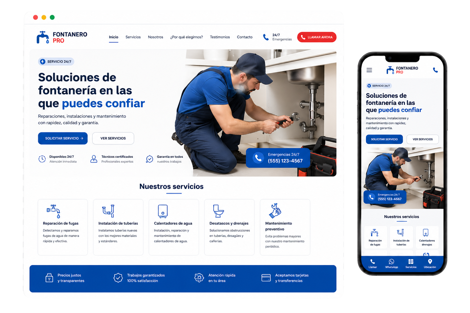 Diseño de páginas web profesionales