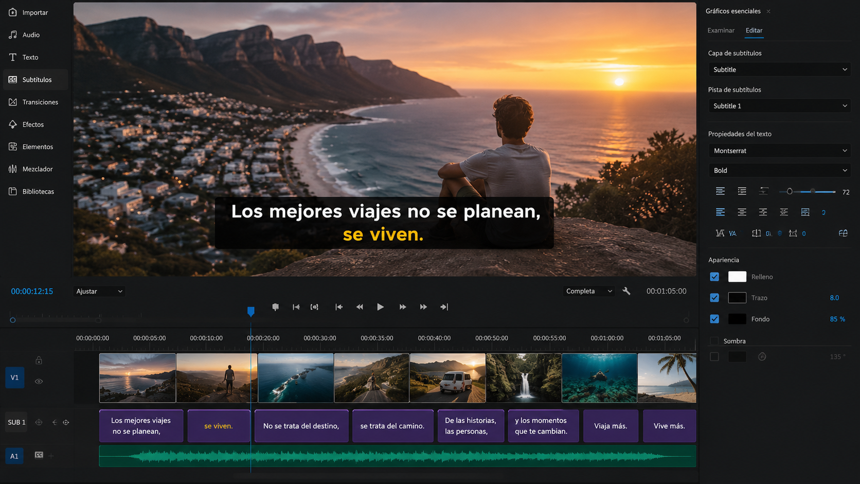 edición de video